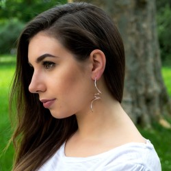 Twistéa Ohrringe – Spiraldesign in Gold, Rosè und Silber. Geinial