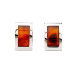 Bernstein Ohrringe. Naturschmuck. Exklusiv. Schau dir das an!