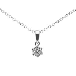 Diamantanhänger in Gelb- und Weißgold – Strahlende Eleganz