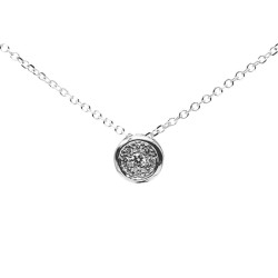 Eleganter Diamantanhänger aus Weißgold – Raffinierte Luxusgestaltung