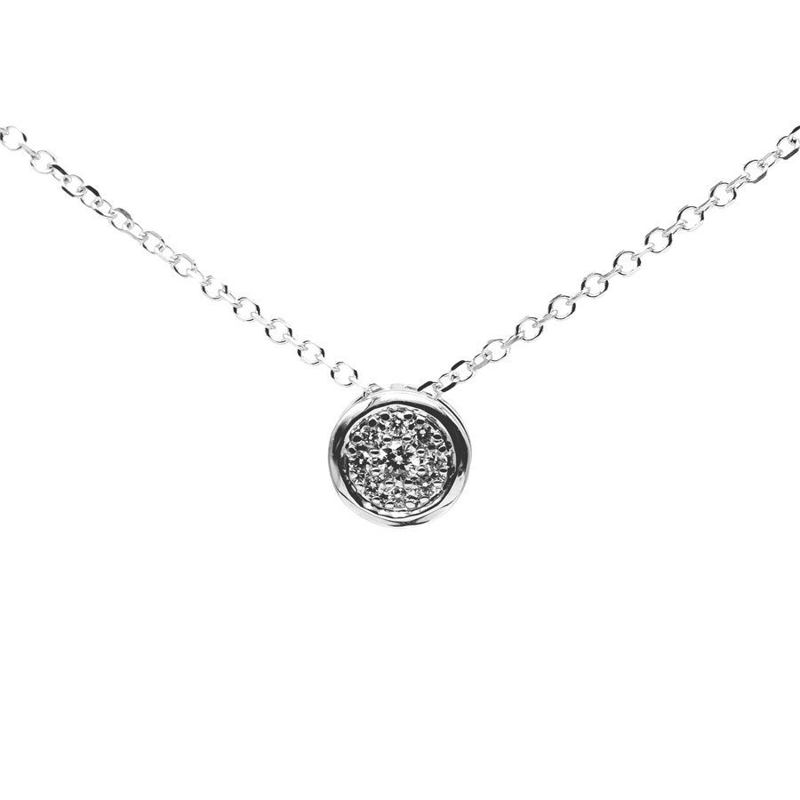 Eleganter Diamantanhänger aus Weißgold – Raffinierte Luxusgestaltung