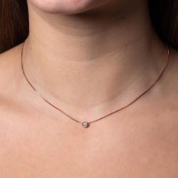 Roségold Diamantanhänger – Eleganz mit einem Hauch von Glamour