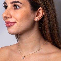 Diamant-Ohrstecker – 0,05ct Schönheit und Eleganz