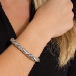 Armreif in Schlangenhautmuster Optik – Modernes Accessoire