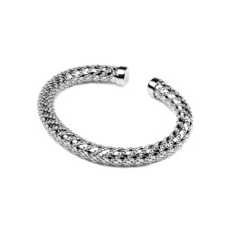 Armreif in Schlangenhautmuster Optik – Modernes Accessoire