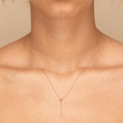 Ypsilon Kettchen mit Zirkonia – Eleganz für jeden Anlass