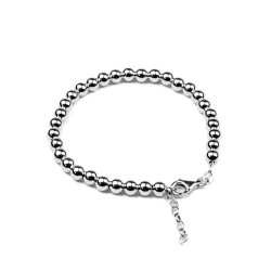 Silber Kugelarmband 5 mm – Stilvolles & zeitloses Design