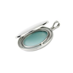 Silbernes Medaillon – Edler Anhänger für Erinnerungen