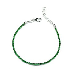 Elegantes Tennisarmband mit Zirkonia | TomCrow Jewellery