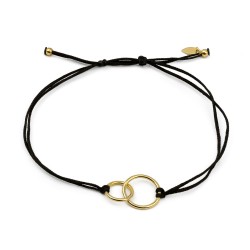 Vergoldetes Armband mit Ringen | Zeitlose Eleganz