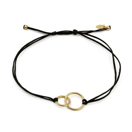 Vergoldetes Armband mit Ringen | Zeitlose Eleganz