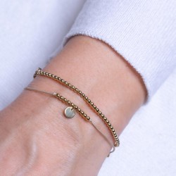 Schnur-Armband mit Kügelchen – Vielseitiger Eyecatcher