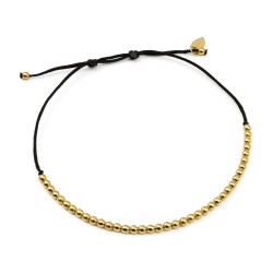 Schnur-Armband mit Kügelchen – Vielseitiger Eyecatcher