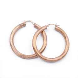 Matte Creolen – Trendige Must-Have Accessoires in Silber & Rosé