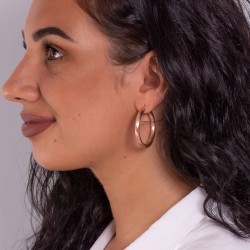 Matte Creolen – Trendige Must-Have Accessoires in Silber & Rosé