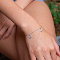 Elegantes Münzenarmband in Gold & Silber – zeitlos & stilvoll