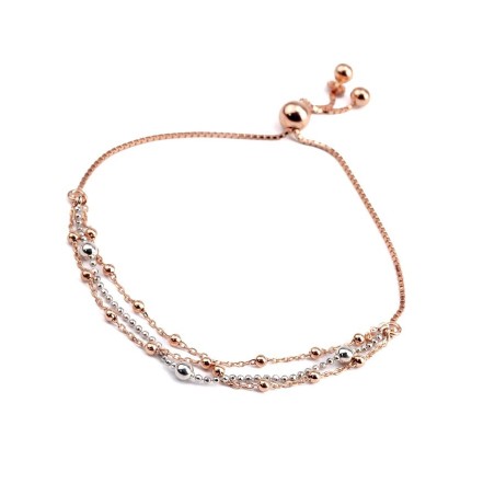 Bicolor Armband aus Sterling Silber – Eleganz für jeden Anlass