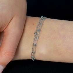 Ziehverschluss-Armband aus Silber – Filigran & Elegant