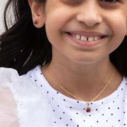 Marienkäfer Anhänger – Das ideale Kindergeschenk.