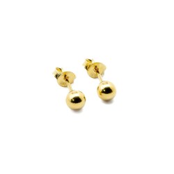 5 mm Kugelohrstecker – Weiß, Rosé & Gold | Klassische Eleganz