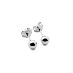 5 mm Kugelohrstecker – Weiß, Rosé & Gold | Klassische Eleganz