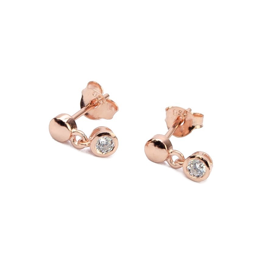 Elegante Alltags Ohrstecker mit Zirkonia – Perfekt für jeden Anlass