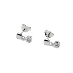 Elegante Alltags Ohrstecker mit Zirkonia – Perfekt für jeden Anlass