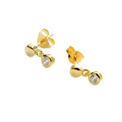 Elegante Alltags Ohrstecker mit Zirkonia – Perfekt für jeden Anlass