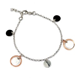LUNA Armband – filigranes Armband mit schimmernden Kreisen