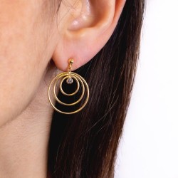 CIRCLE Ohrringe – Moderne Eleganz mit Zirkonia