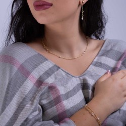 CHAIN Armband mit Perlen – Trendy Armband