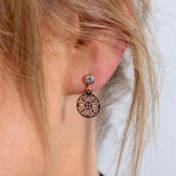 Mandala-Schmuck – Ohrringe mit symbolischer Eleganz