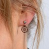 Mandala-Schmuck – Ohrringe mit symbolischer Eleganz