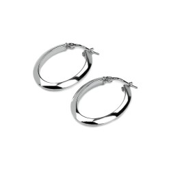 Oval Creolen – Zeitlose Eleganz aus hochwertigem Silber