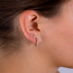 Funkelnde Zirkonia Creolen – Glamour & Eleganz für deinen perfekten Abend