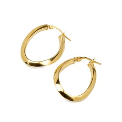 SWING Creolen aus 925er Silber – Eleganz & Stil von TomCrow Jewellery