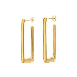 Rechteckige, geometrische Ohrringe