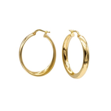 TWIST Creolen – Eleganz mit einem Twist