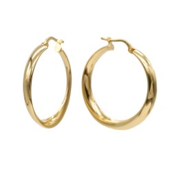 TWIST Creolen – Eleganz mit einem Twist