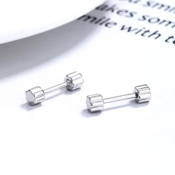 NOVA Ohrstecker – Silber & Rosévergoldung, modern & komfortabel