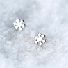 Schneeflocken Ohrpiercing 925er Silber – Zauberhaft & Filigran