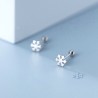 Schneeflocken Ohrpiercing 925er Silber – Zauberhaft & Filigran