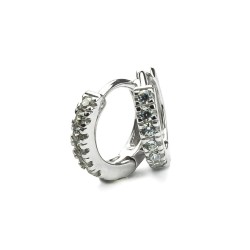 Creolen mit Zirkonia – Gold, Rosé & Silber erhältlich